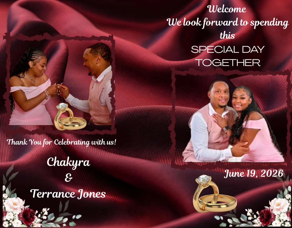 Elegant Wedding Programs