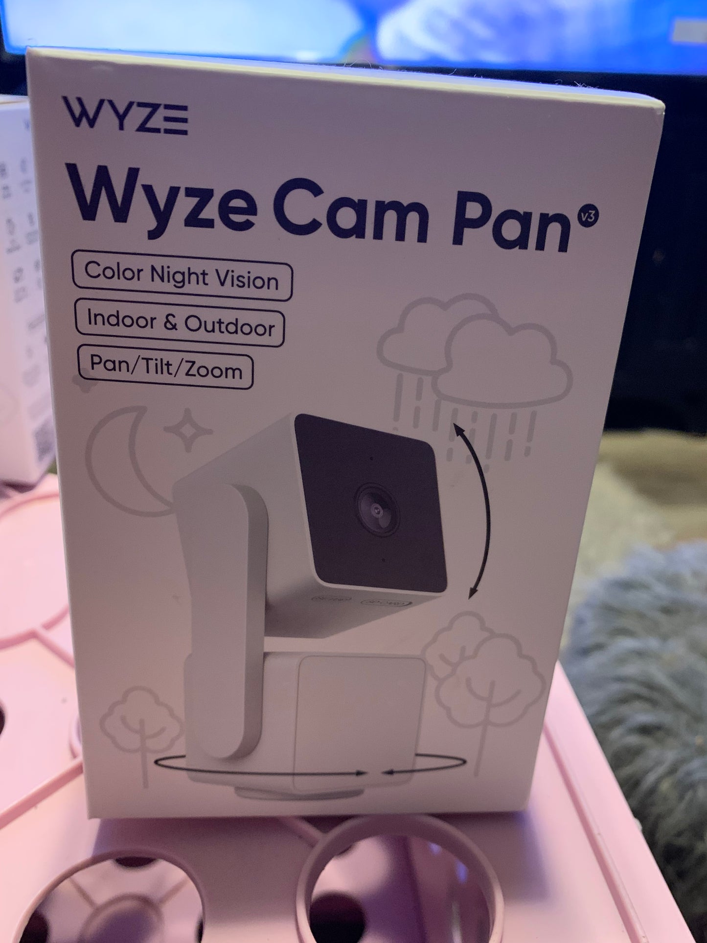Wyze cam pan pro 360 home security camera