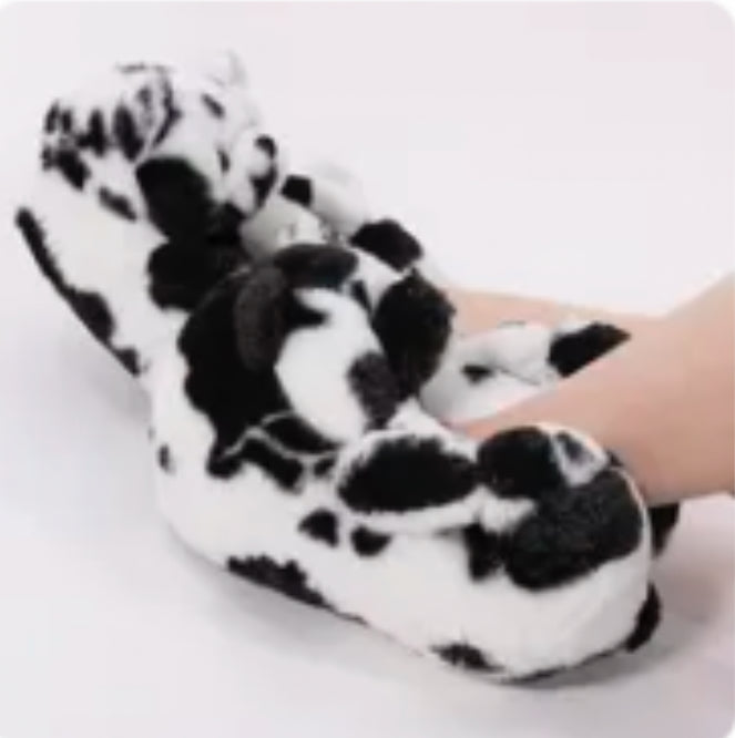 Plush Teddy Bear House Shoes