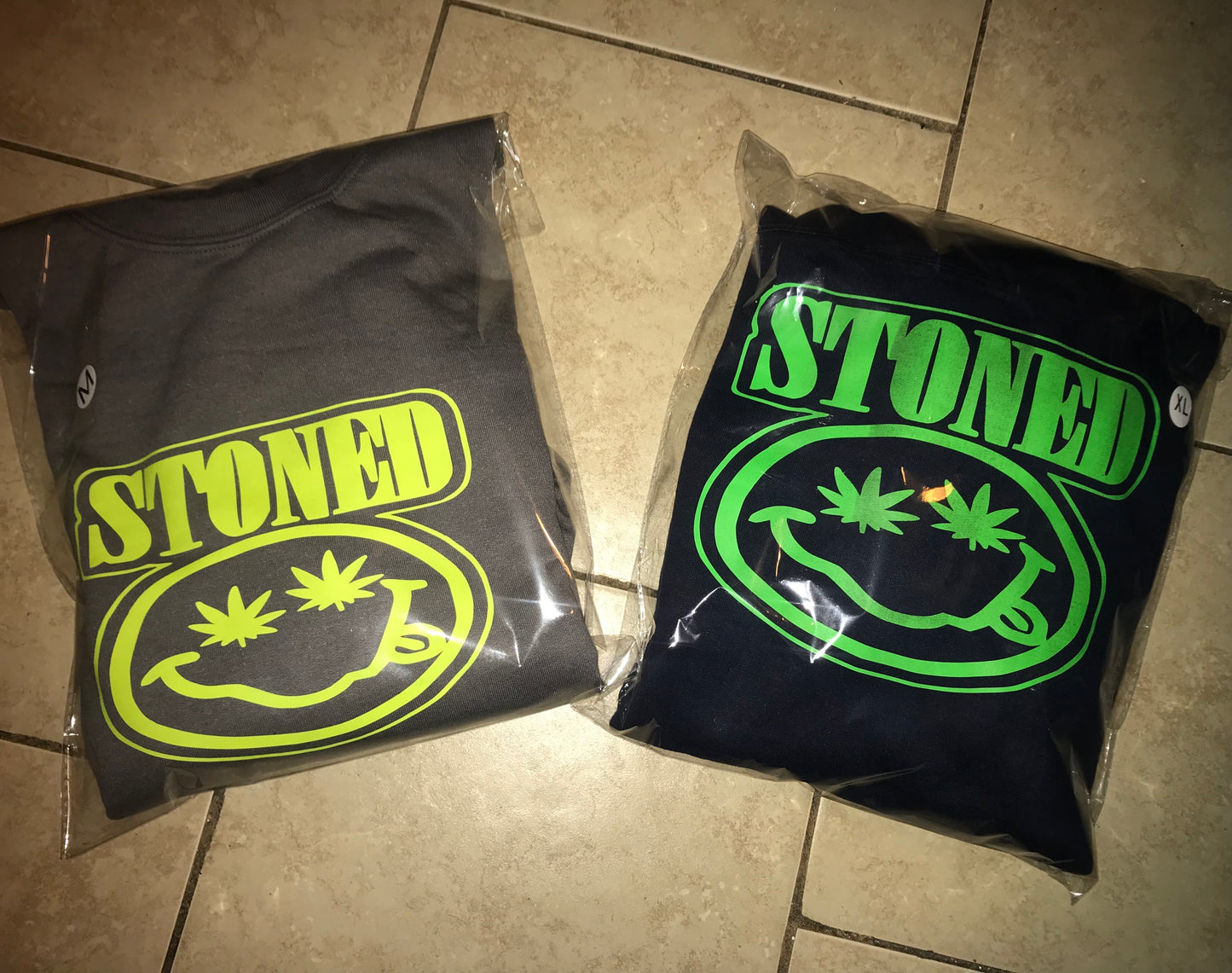 STONED crew neck sweater