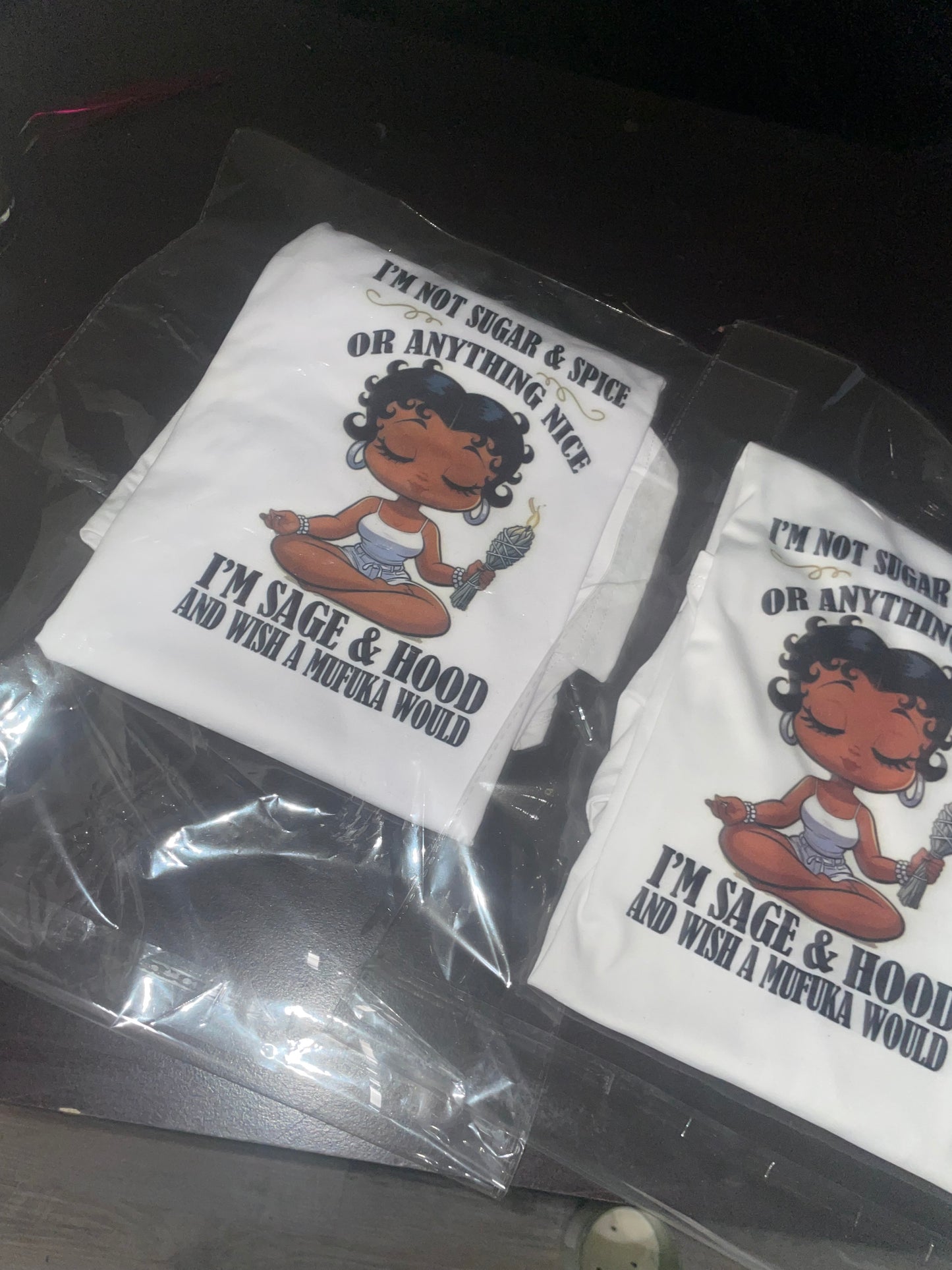 Not Sugar & Spice or Anything Nice custom Tees